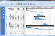 Sample Project Imported into RiskyProject