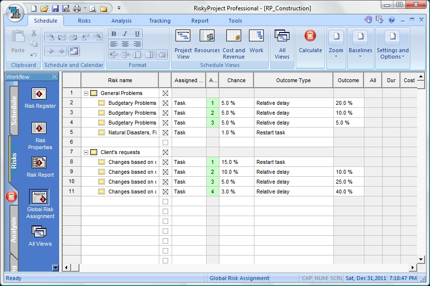 RP_Solution_Risks Assigning Local and Global Risks with RiskyProject