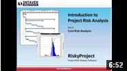 Cost Risk Analysis with RiskyProject