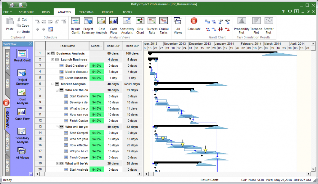 Project Risk Analysis Software